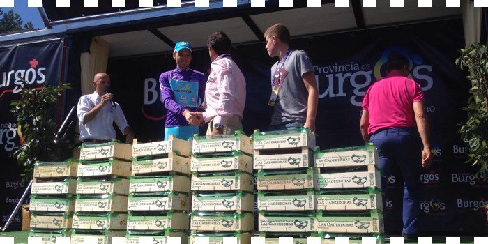 Dani Moreno gana en Neila y Taaramae se lleva la Vuelta a Burgos